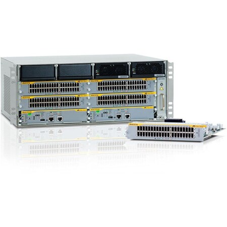 Allied Telesis Rack Mount 6-Slot Chassis (4 For Linecards, 2 For Cfcs) w/ Fan Tray AT-SBX8106